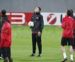 Manchester a efectuat primul antrenament pe noul stadion din Bucuresti National Arena