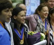 Anca Măroiu, Simona Alexandru, Ana Brînză şi Loredana Dinu s-au întors cu medaliile de aur de la Campionatul Mondial de spadă desfășurate la Catania Foto:Raed Krishan