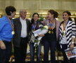 Anca Măroiu, Simona Alexandru, Ana Brînză şi Loredana Dinu s-au întors cu medaliile de aur de la Campionatul Mondial de spadă desfășurate la Catania Foto:Raed Krishan