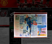 Ferguson, Vidici şi Rooney au citit azi Gazeta ;) Patru pagini pe site-ul oficial