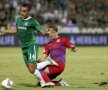 Amasha (în verde) a marcat două goluri în Maccabi Haifa - Steaua 5-0