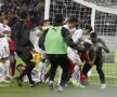 Prepeliţă, Coman, Alexa, Tatu, Rui Duarte şi ceilalţi jucători ai celor două echipe au participat o o bătaie generală în minutul 66 FOTO: Raed Krishan