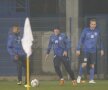 Steliştii s-au antrenat la Berceni înaintea meciului cu Maccabi
