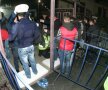 Suporterii lui Dinamo au fost supuşi unui control riguros înainte de a intra pe stadionul CFR-ului