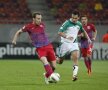 "Feţe" ale lui Novak Martinovici din meciul Steaua-Concordia 2-1 Foto: Raed Krishan