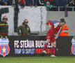 "Feţe" ale lui Novak Martinovici din meciul Steaua-Concordia 2-1 Foto: Raed Krishan