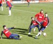 Tricolorii s-au antrenat la Liege sub comanda lui Victor Piţurcă. Meciul se va juca vineri, de la 21:45, şi va fi în direct la Antena1. Foto: Cristi Preda