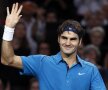 FOTO Federer l-a învins pe Tsonga în finala de la Paris Bercy şi a cîştigat al 18-lea Masters din carieră