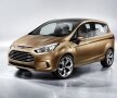 Ford B-Max a fost arătat sub formă de concept în primăvară, la Geneva. Producţia de serie va începe la Craiova în primăvara anului viitor. Din cîte se pare, preţul va fi în jur de 14.000 de euro