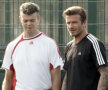 Beckham, alături de "ghidul" său