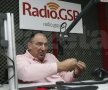 Dumitru Stîngaciu în studioul Radio GSP