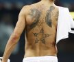 Zlatan Ibrahimovici are spatele plin cu tatuaje