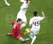 FOTO » Steaua termină la egalitate cu CFR, 1-1. Clujenii au avut doi jucători eliminaţi, Steaua trei bare
