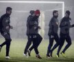 Imagini de la antrenamentul oficial al Stelei