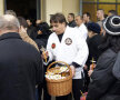 La îmormîntarea lui Mihai Botez au fost prezente sute de persoane.