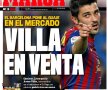 Presa iberică intră la duel » "Barça l-a scos la vînzare pe Villa!" vs. "Cristiano se gîndeşte să plece de la Real!"