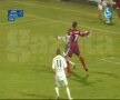 Henţ comis de Renan Garcia în careu (captură: DigiSport)