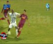 Fatai intră cu talpa la Nuno Diogo (captură: DigiSport)