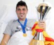 David Villa a fost vizitat la spital de colegii săi de la Barcelona, Puyol, Pique, Fabregas şi Fontas