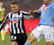 În duel cu Campagnaro, în partida Napoli - Udinese 2-0 