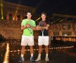 Seara, Federer și Nadal au jucat tenis la lumina lumănărilor