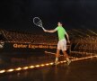 Seara, Federer și Nadal au jucat tenis la lumina lumănărilor