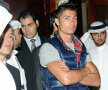 Cristiano, la sosirea în Dubai