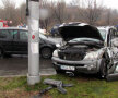 Mircea Lucescu a fost implicat ieri într-un accident rutier violent