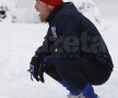 Steliştii trag din greu la Poiana Braşov în primul cantonament al pregătirilor din 2012. Foto: Alex Nicodim 