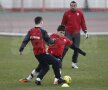 Antrenamentul lui Dinamo. Cosmin Matei îl atacă pe Florin Bratu