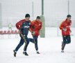 Imagini de la antrenamentul Rapidului