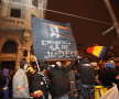 Ultrașii au făcut apel la poetul național, folosind versurile lui Grigore Vieru. FOTO Cristi P reda
