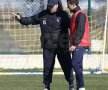 Steliştii, la antrenamentul din această dimineaţă