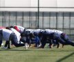Steliştii, la antrenamentul din această dimineaţă