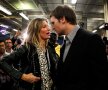 Gisele Bundchen, alături de soţul ei Tom Brady