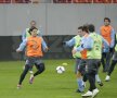 Imagini de la antrenamentul Uruguayului