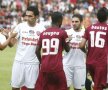 CFR Cluj învinge Tg. Mureş cu 1-0 şi urcă pe primul loc