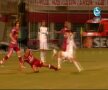 Imagini cu accidentarea lui Daniel Pancu (captură: DigiSport 1)
