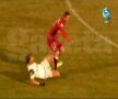 Imagini cu faulturile comise de Nicolae Grigore (capturi: DigiSport 1)