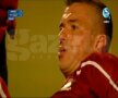 Imagini cu accidentarea lui Daniel Pancu (captură: DigiSport 1)