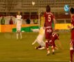 Imagini cu accidentarea lui Daniel Pancu (captură: DigiSport 1)