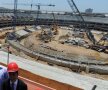 FOTO Ronaldo şi-a pus casca pe cap şi a inspectat şantierul noului ”Maracana” până l-a luat somnul ;)