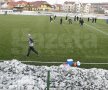 Gabi Boştină la antrenamentele celei de-a doua echipe a lui U Cluj