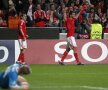 Și la meciul Benfica - Zenit, 2-0, au existat bannere în tribune