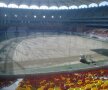 Au început lucrările de schimbare a gazonului de pe Arena Naţională