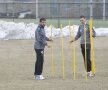 Claudiu Niculescu a condus antrenamentul din această dimineaţă, după demisia lui Ionuţ Badea