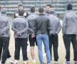 Claudiu Niculescu a condus antrenamentul din această dimineaţă, după demisia lui Ionuţ Badea
