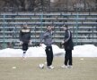 Claudiu Niculescu a condus antrenamentul din această dimineaţă, după demisia lui Ionuţ Badea