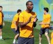 Eric Abidal s-a antrenat alături de colegi (sursa foto: fcbarcelona.cat)