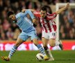 VIDEO » CE GOLURI! Crouch şi Toure s-au întrecut în opere de artă în Stoke - Man. City 1-1